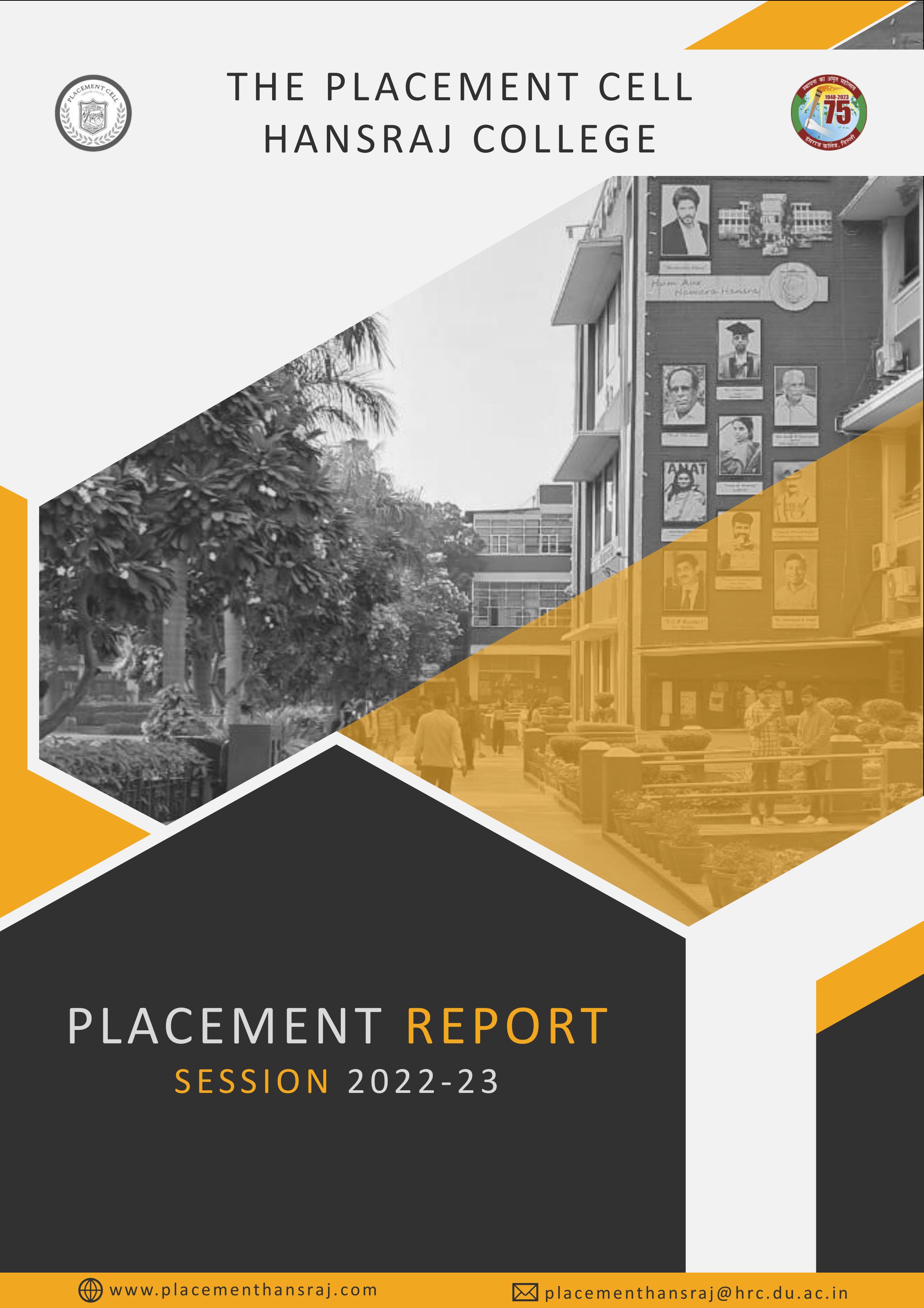 Placement Cell Report